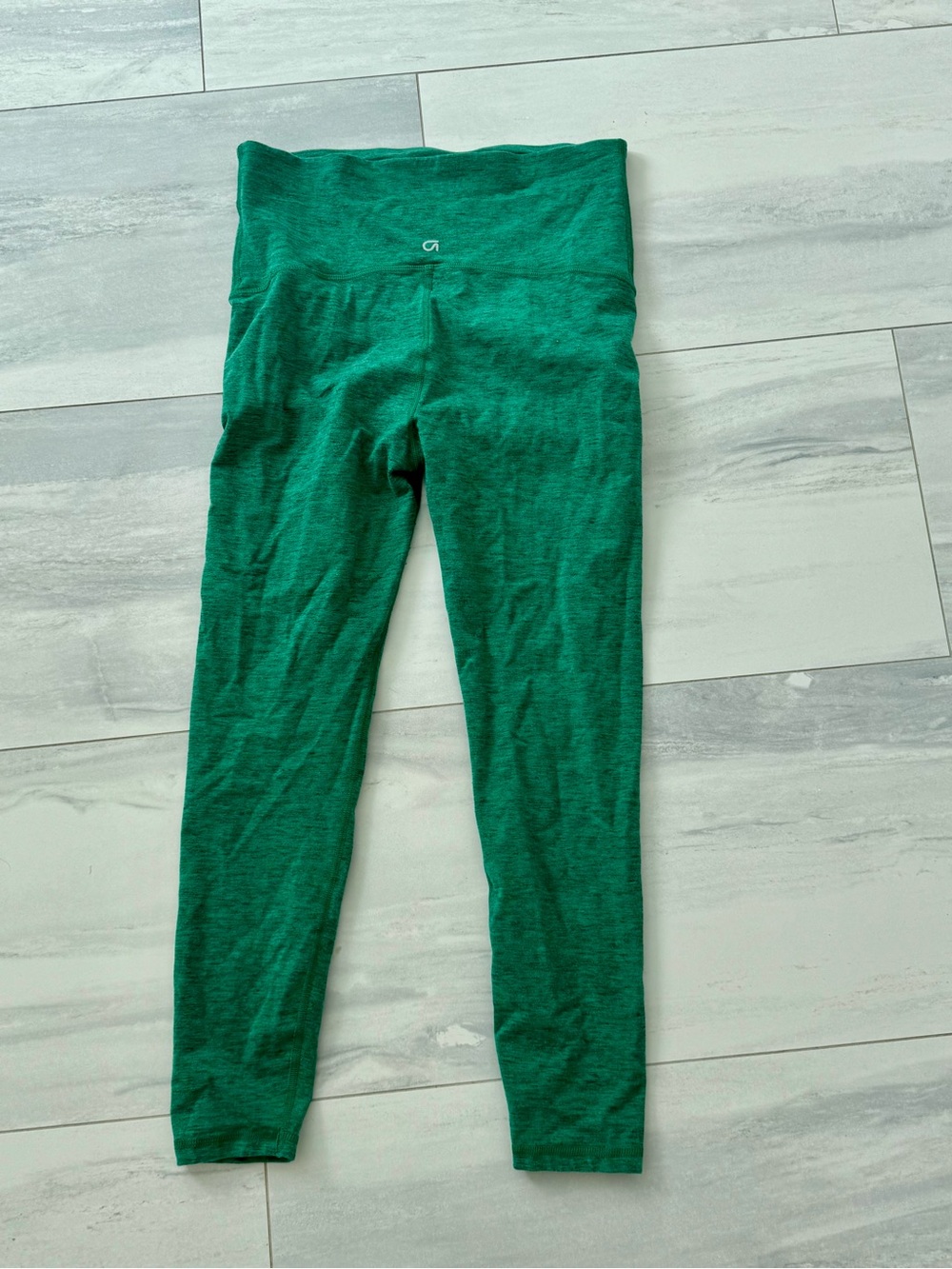GAP Maternity Emerald Green High-Waist Full Panel Leggings